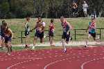 Peter to Todd at the second change-over of the 4 x 100m